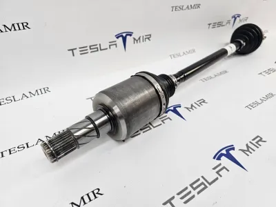 Полуось (приводной вал, ШРУС) передняя левая Tesla Model S 2022 — фото 2