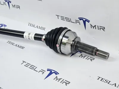 Полуось (приводной вал, ШРУС) передняя левая Tesla Model S 2022 — фото 3