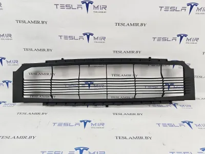 Решетка гриль декоративная основного радиатора (передний бампер) Tesla Model S 2019