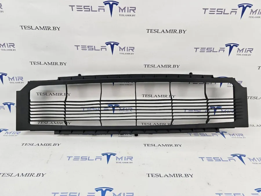 Решетка гриль декоративная основного радиатора (передний бампер) Tesla Model S 2019 — фото 1