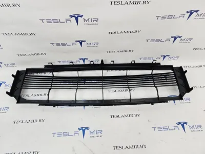 Решетка гриль декоративная основного радиатора (передний бампер) Tesla Model S 2019 — фото 3
