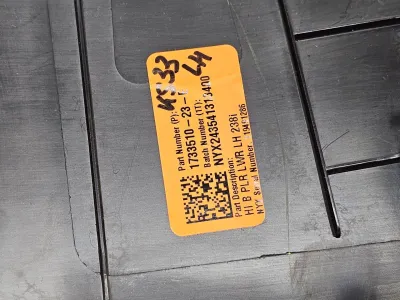 Накладка стойки B внутренняя левая нижняя Tesla Model 3 2025 — фото 3