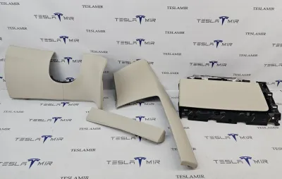 Накладка центральной панели нижняя Tesla Model S 2018 — фото 2