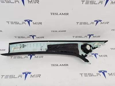 Накладка декоративная стойки А внутренняя правая верхняя Tesla Model S 2018 — фото 2
