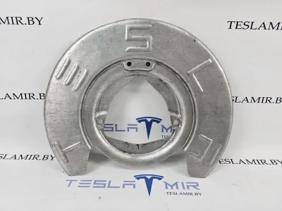 Кожух защитный тормозного диска передний Tesla Model 3 2022