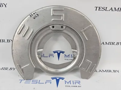 Кожух защитный тормозного диска передний Tesla Model 3 2020