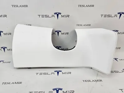 Накладка декоративная под руль (кожух защита) Tesla Model X 2018