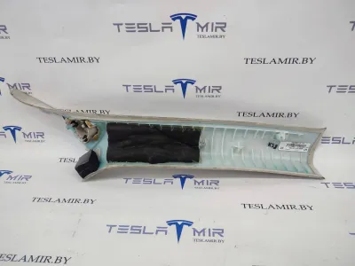 Накладка декоративная стойки А внутренняя левая верхняя Tesla Model S 2017 — фото 2