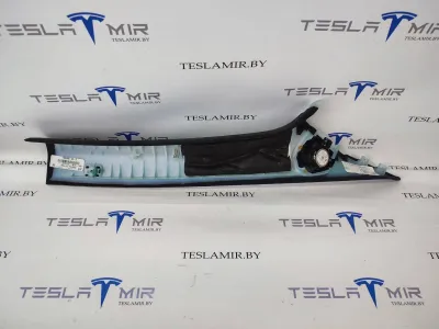 Накладка декоративная стойки А внутренняя левая верхняя Tesla Model S 2017 — фото 2