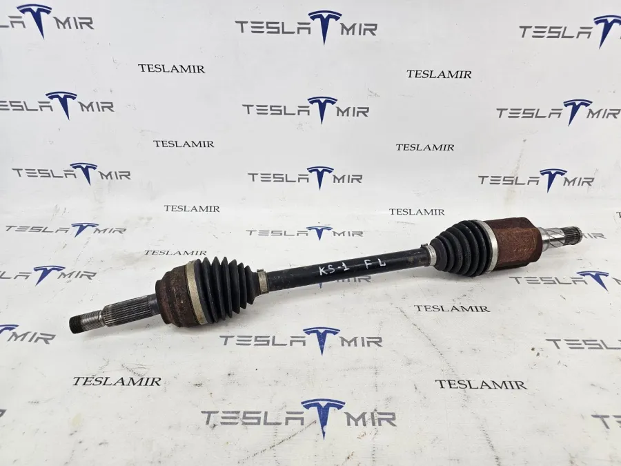 Полуось (приводной вал, ШРУС) передняя левая Tesla Model S 2018 — фото 1