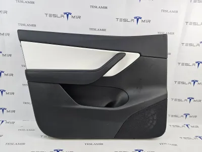 Обшивка двери передней левой Tesla Model Y 2020