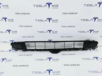 Решетка гриль декоративная основного радиатора (передний бампер) Tesla Model 3 2021