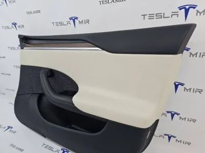 Обшивка двери передней правой Tesla Model S 2022 — фото 2