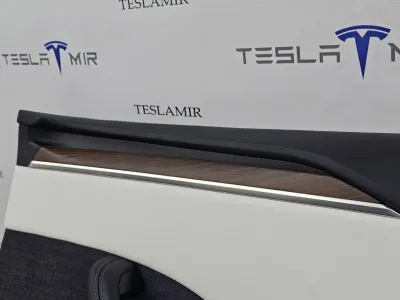 Обшивка двери передней правой Tesla Model S 2022 — фото 4